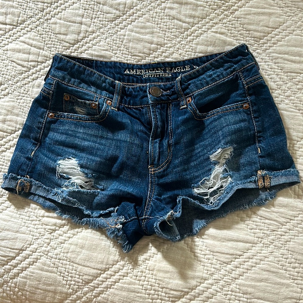 AE jean shorts